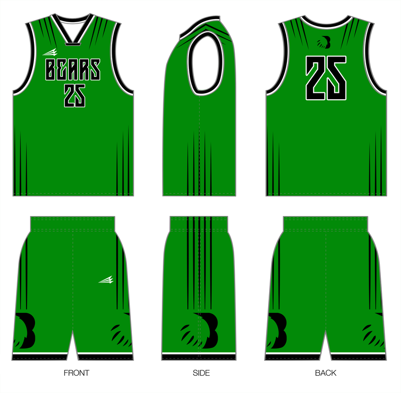 Bradley Bears Custom Modern Basketball Jerseys